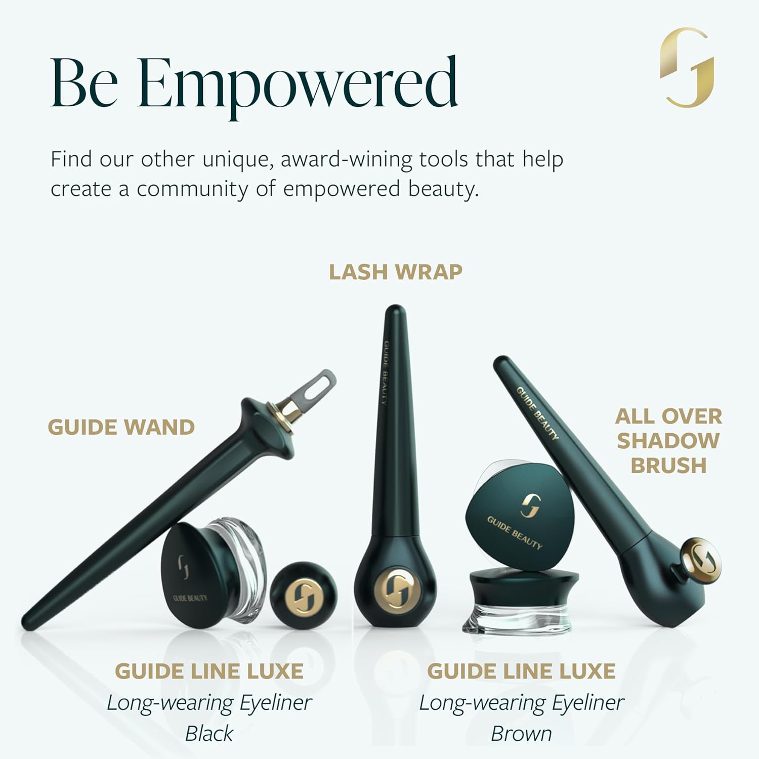 GUIDE Beauty Brow Moment, One-Stop Brow Gel with a Fine Tip Brush to Expertly Fill, Shape & Set, Patented GUIDE Ring for an Easy, Secure Hold (Light)